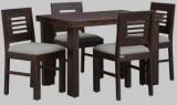 Shreya Decor Dinn Bl 2 Solid Wood 4 Seater Dining Table