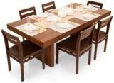 Shri Ram Enterperises Sheesham Wood Dining Table Set For Living Room Solid Wood 6 Seater Dining Table