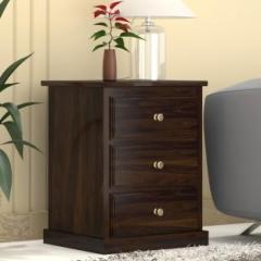 Shyam Handicraft Solid wooden table, wooden bedside table for bed room, side table for living room Solid Wood Bedside Table