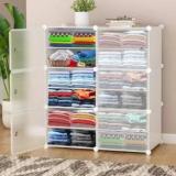 Simple Trending Shoes Rack accessories cover door jointer kytaste metal organiser plastic PP Collapsible Wardrobe