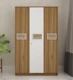 Sivom Avant Multipurpose 3 Door Closet Engineered Wood 3 Door Wardrobe