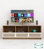 Sivom Cozy Multipurpose TV Unit Fits Upto 55 Inch With Storage Engineered Wood TV Entertainment Unit