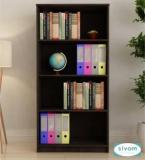 Sivom Dwell Multipurpose Storage Rack/Study/Home/Office Engineered Wood Open Book Shelf