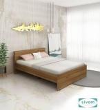 Sivom Engineered Wood Queen Bed