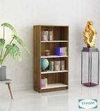 Sivom Urbane Multipurpose Storage Rack/Study/Home/Office Engineered Wood Close Book Shelf