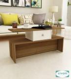 Sivom Wrick Multipurpose Centre Table With Drawer / Engineered Wood Coffee Table