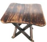 Sk Handicrafts Folding Side Table 12x12x12 Inch Solid Wood Side Table