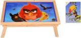 Skys&ray Cartoon Image Study Table With Exampad Solid Wood Study Table