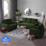 Sleepyhead Yolo Fabric 3 + 2 + 1 Sofa Set