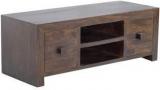 Smart Choice Furniture Rosewood _JIEU08 New_Matte Finish Solid Wood Entertainment Unit