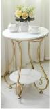 Smarts Collection Round Table For Living Room/Bedroom/Dinning Room, Coffee Table, End Table Metal Side Table