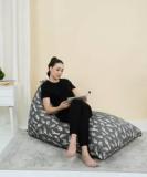 Smartstorey XXL Lounger Bean Bag With Bean Filling