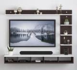 Snq Engineered Wood Wall Mount TV Unit/TV Stand for 55 inch TV Engineered Wood TV Entertainment Unit