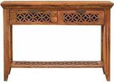 Sofani Sheesham Wood Console Table Solid Wood Console Table