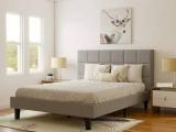 Sofani Wooden Bed For Bed Room/Guest Room/Hotel's Engineered Wood Queen Bed