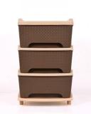 Sonal Plastic Free Standing Chest of Drawers