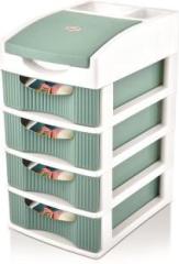 Sonal SPACIA_4 Multipurpose Organizer Drawers | Sizecm | Plastic Free Standing Chest of Drawers