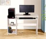 Spacecrafts FW 550 White With Keyboard Engineered Wood Computer Desk