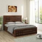 Spacewood Engineered Wood King Hydraulic Bed