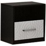 Spacewood Evon Bedside Table In Natural Wenge Finish