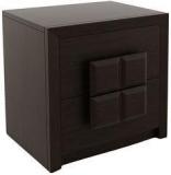 Spacewood Kosmo Choco Bed Side Table In Vermont Colour