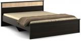 Spacewood Kosmo Duet Queen Bed In Fumed Oak Finish