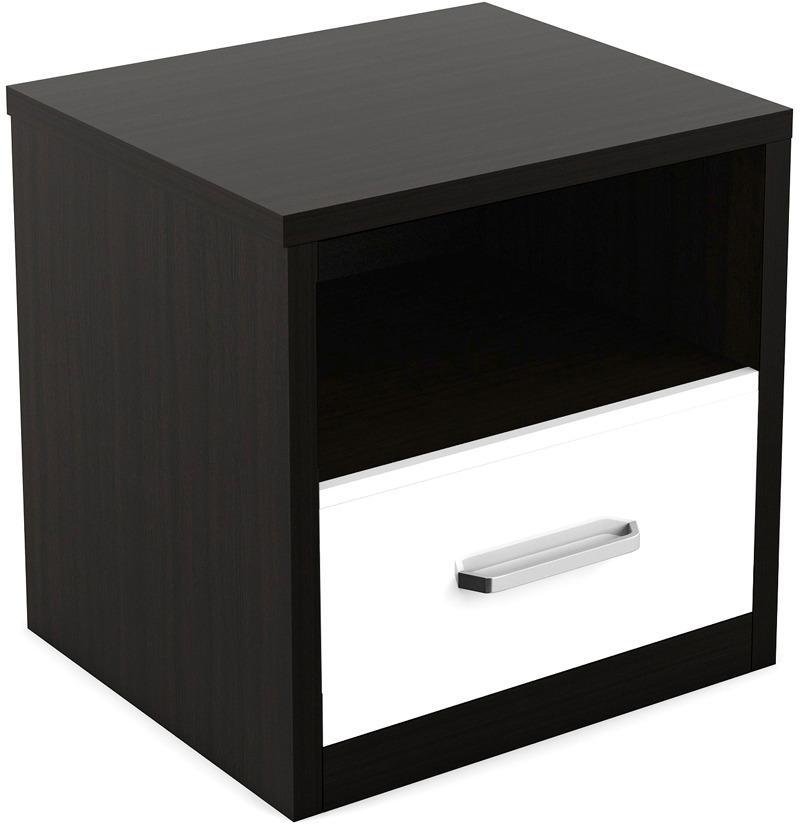 Spacewood Liberty Night Stand in Natural Wenge and HG White Finish