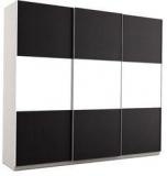 Spacewood Max Three Door Sliding Wardrobe In Kroko Leather Finish