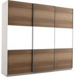 Spacewood Max Three Door Sliding Wardrobe In Tropical Teak Finish