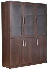 Spacewood Modern Living Book Case In Tuskan Wenge Finish