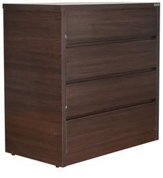 Spacewood Modern Living Chest Of Drawer Unit In Tusken Wenge Finish