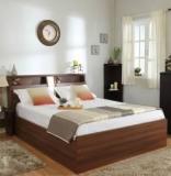 Spacewood Monarch Engineered Wood Queen Bed With Storage