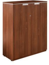 Spacewood Nova Mid Height Storage Cabinet In Brown Colour