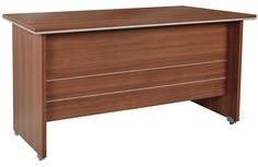 Spacewood Nova Office Credenza Table In Brown Colour