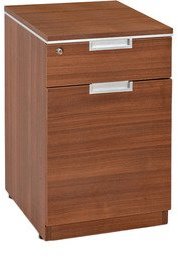 Spacewood Nova Two Drawer Pedestal Unit In Brown Color