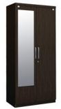 Spacewood Pyramid Two Door Wardrobe With Mirror