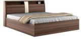 Spacewood Savana Queen Bed In Rigato Walnut Finish