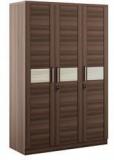 Spacewood Savana Three Door Wardrobe In Moldau Akazia And Brown Finish