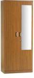 Spacewood Two Door Value Wardrobe With Mirror