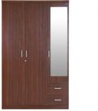 Spacewood Value Engineered Wood 3 Door Wardrobe