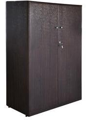 Spacewood Z Line Mid Height Storage Cabinet In Wenge Colour