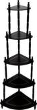 Spanglers Engineered Wood Side Table Finish Color Black, DIY Engineered Wood Side Table