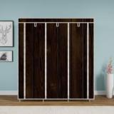 Spirited C1 Wood Print Carbon Steel Collapsible Wardrobe