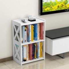 Ss Arts Living Room Side Table Bedroom Stand with Storage Shelves Natural Fiber Bedside Table