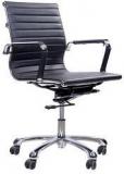 Stellar Hi Tech Medium Back Executive Chair In Black Colour