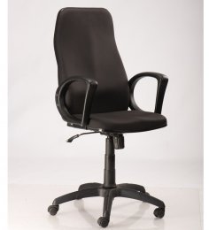 Stellar High Back Revolving Chair With Nylon Base