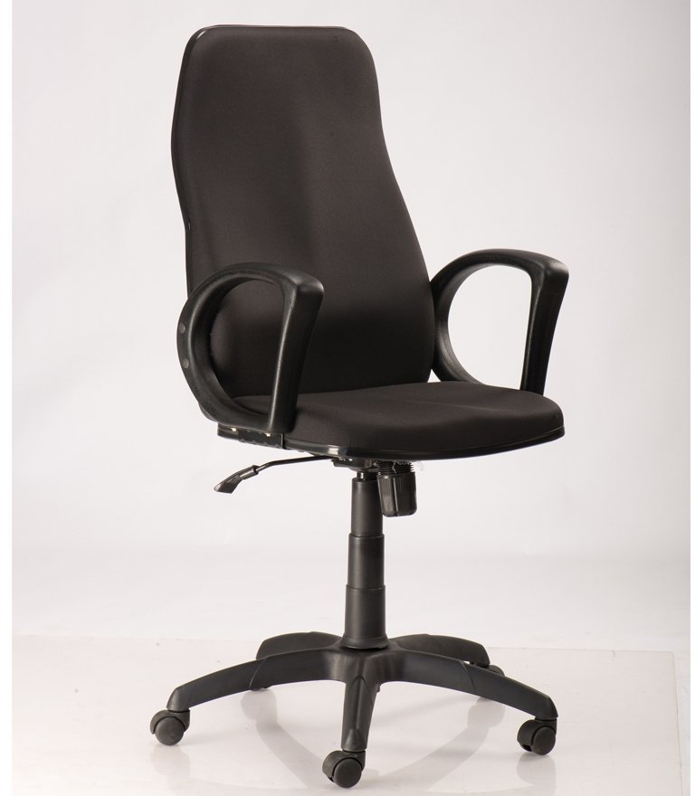 Stellar High Back Revolving Chair with Nylon Base