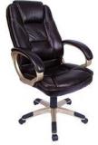 Stellar Rich & Famous Medium Back Executive Chair In Brown Colour