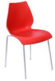 Stellar Spectrum Visitor Chair In Red Colour