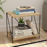 Story@home Engineered Wood Side Table